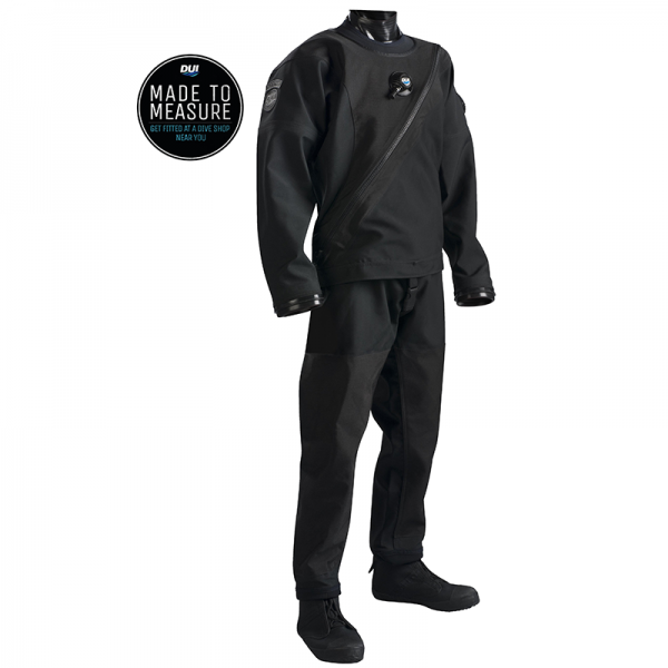 A FLX EXTREME - PREMIUM DRYSUIT with an award on it.