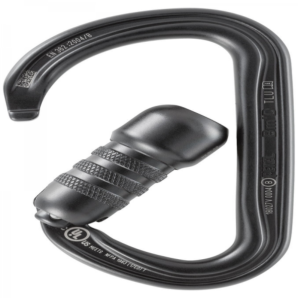 Petzl william carabiner on the display of the website