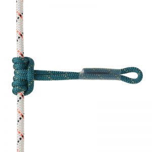An Adjustable Retrievable Anchor with a knot attached to it.