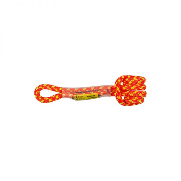 A Adjustable Retrievable Anchor with an orange and yellow handle.