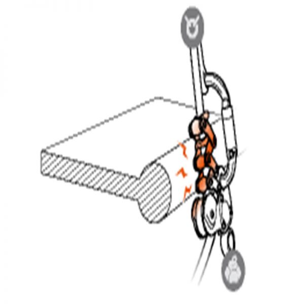A diagram showing how to attach a piece of metal to a piece of wood using the Compatibility of the first-generation ZIGZAG with CHICANE and KNEE ASCENT.