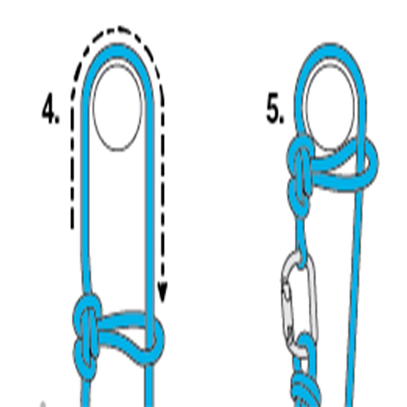 How to tie a knot with the Compatibility of the first-generation ZIGZAG with CHICANE and KNEE ASCENT.