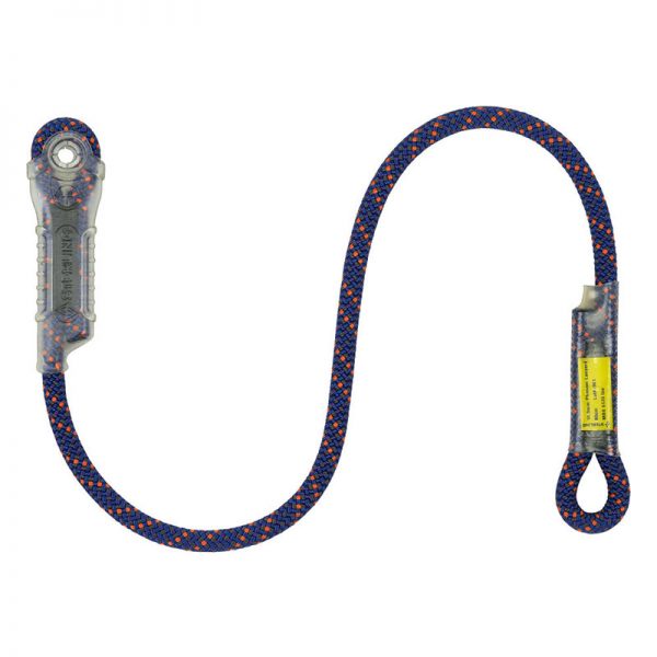 An Ultimate Positioning Lanyard with a hook attached to it.