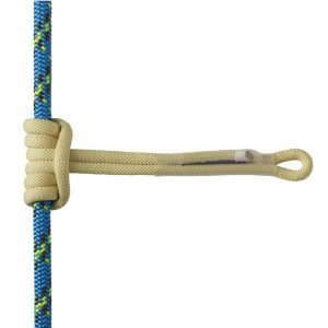 An Adjustable Retrievable Anchor with a knot on it.