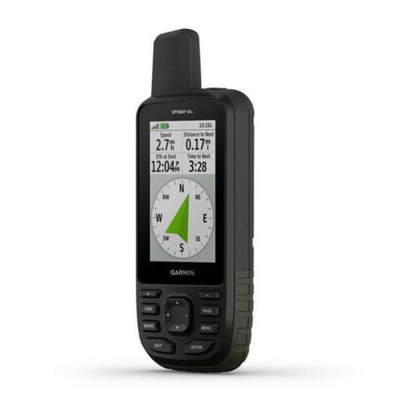 A GPSMAP® 66sr device on a white background.