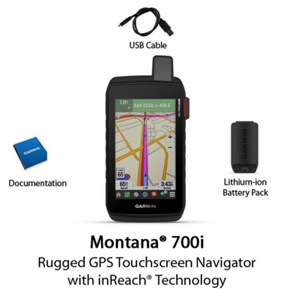 Garmin inReach Mini rugged GPS screen navigator with inReach technology.
