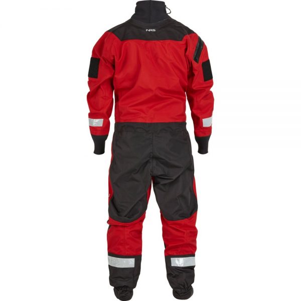 A NRS Ascent SAR Dry Suit on a white background.