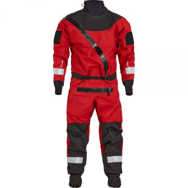 A NRS Ascent SAR Dry Suit on a white background.