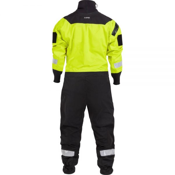 An NRS Ascent SAR Dry Suit wetsuit on a white background.